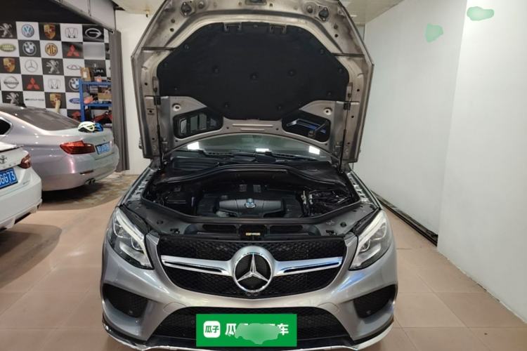 Used Mercedes-Benz GLE Coupe 2015 GLE 320 4MATIC Coupe SUV Engine Bay