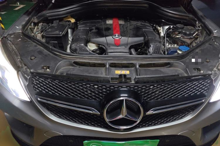 Used Mercedes-Benz GLE Coupe 2015 GLE 450 AMG 4MATIC Coupe SUV Engine Bay