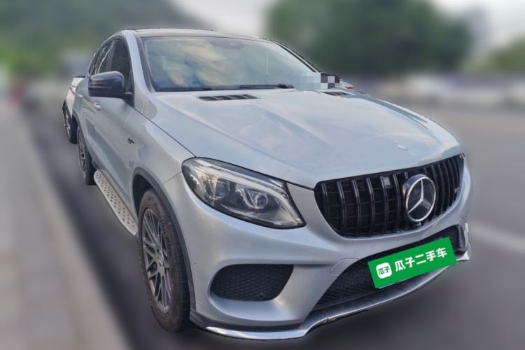 Used Mercedes-Benz GLE Coupe 2015 GLE 320 4MATIC Coupe SUV Front Right 45 Deg