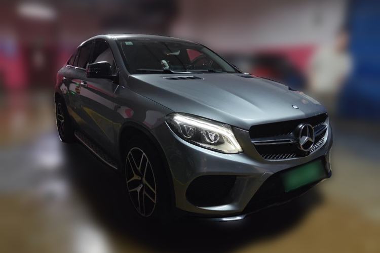 Used Mercedes-Benz GLE Coupe 2015 GLE 450 AMG 4MATIC Coupe SUV Front Right 45 Deg