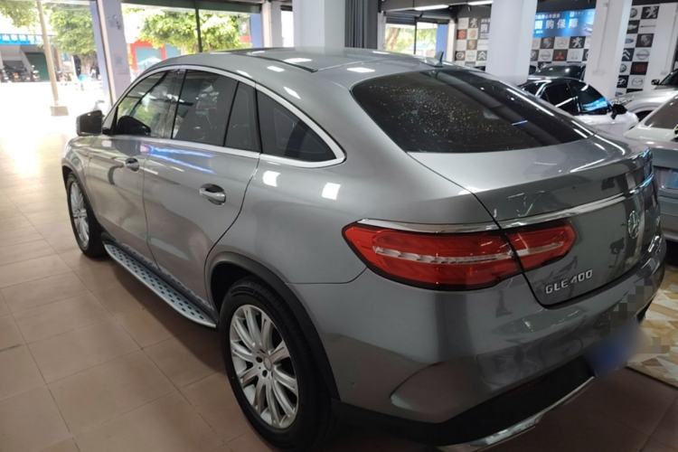 Used Mercedes-Benz GLE Coupe 2015 GLE 320 4MATIC Coupe SUV Rear Left 45 Deg