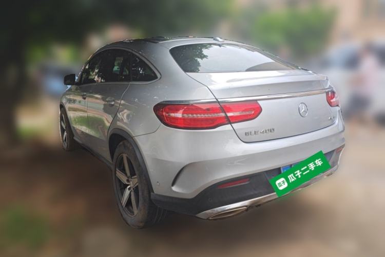 Used Mercedes-Benz GLE Coupe 2015 GLE 320 4MATIC Coupe SUV Rear Left 45 Deg