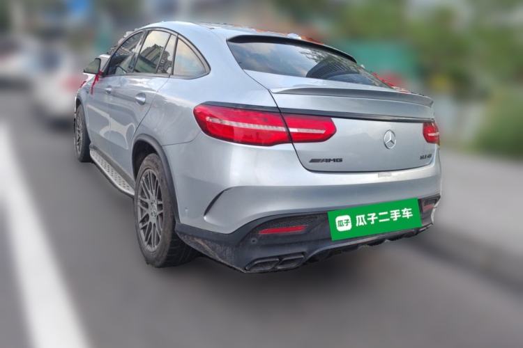 Used Mercedes-Benz GLE Coupe 2015 GLE 320 4MATIC Coupe SUV Rear Left 45 Deg