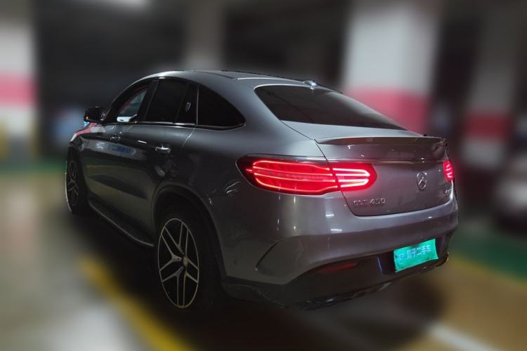 Used Mercedes-Benz GLE Coupe 2015 GLE 450 AMG 4MATIC Coupe SUV Rear Left 45 Deg