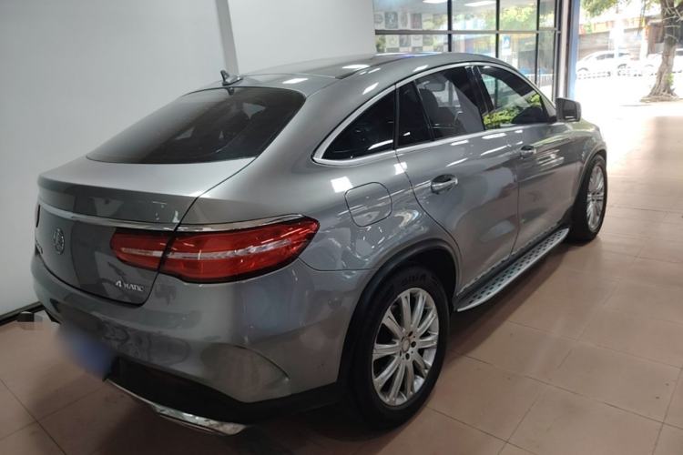 Used Mercedes-Benz GLE Coupe 2015 GLE 320 4MATIC Coupe SUV Rear Right 45 Deg