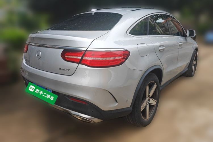 Used Mercedes-Benz GLE Coupe 2015 GLE 320 4MATIC Coupe SUV Rear Right 45 Deg