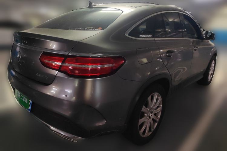 Used Mercedes-Benz GLE Coupe 2015 GLE 320 4MATIC Coupe SUV Rear Right 45 Deg