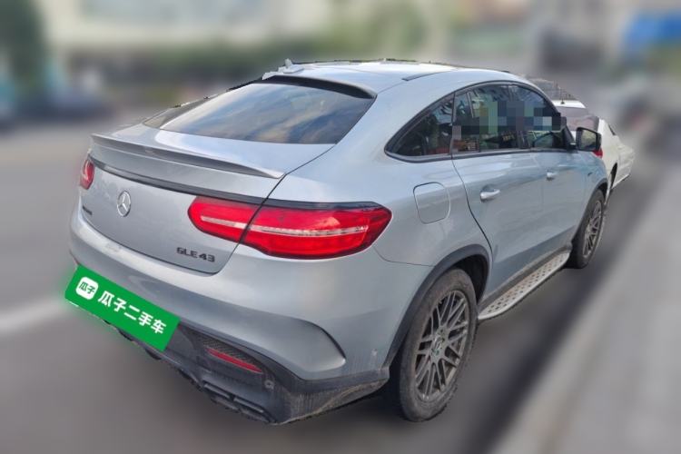 Used Mercedes-Benz GLE Coupe 2015 GLE 320 4MATIC Coupe SUV Rear Right 45 Deg