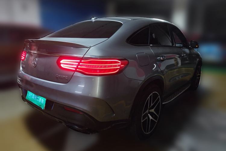 Used Mercedes-Benz GLE Coupe 2015 GLE 450 AMG 4MATIC Coupe SUV Rear Right 45 Deg