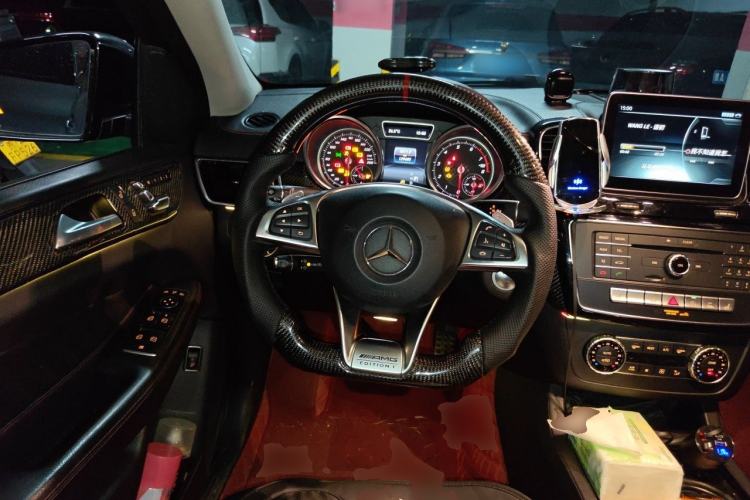 Used Mercedes-Benz GLE Coupe 2015 GLE 450 AMG 4MATIC Coupe SUV Steering Wheel