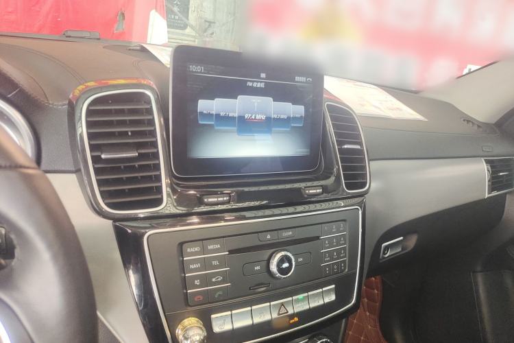 Used Mercedes-Benz GLE Coupe 2015 GLE 320 4MATIC Coupe SUV Audio And AC Panel
