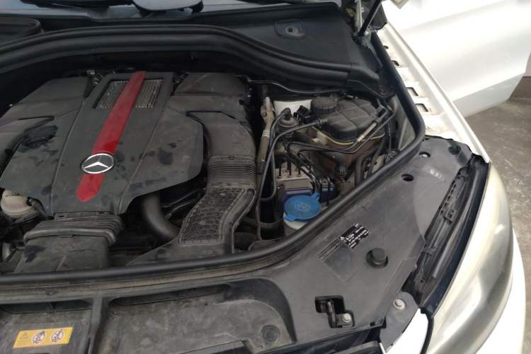 Used Mercedes-Benz GLE Coupe 2015 GLE 450 AMG 4MATIC Coupe SUV Engine Bay Left