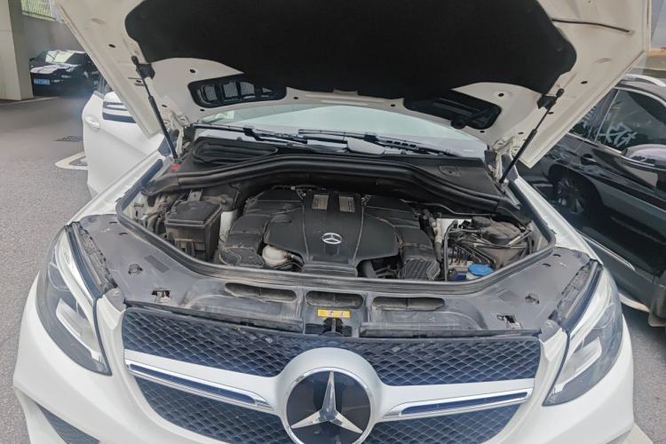 Used Mercedes-Benz GLE Coupe 2015 GLE 320 4MATIC Coupe SUV Engine Bay