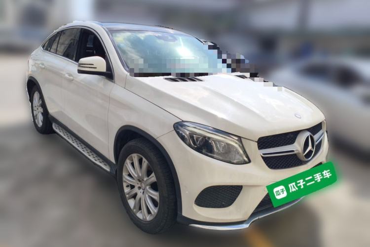 Used Mercedes-Benz GLE Coupe 2015 GLE 320 4MATIC Coupe SUV Front Right 45 Deg