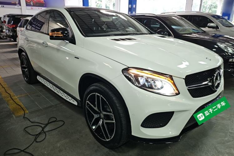 Used Mercedes-Benz GLE Coupe 2015 GLE 450 AMG 4MATIC Coupe SUV Front Right 45 Deg