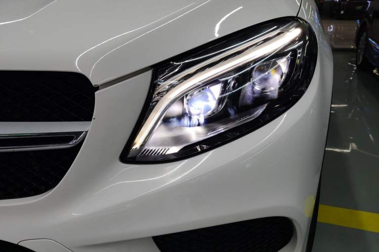 Used Mercedes-Benz GLE Coupe 2015 GLE 320 4MATIC Coupe SUV Left Front Headlight