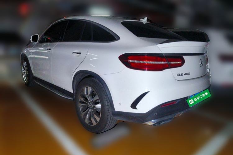 Used Mercedes-Benz GLE Coupe 2015 GLE 400 4MATIC Coupe SUV Rear Left 45 Deg