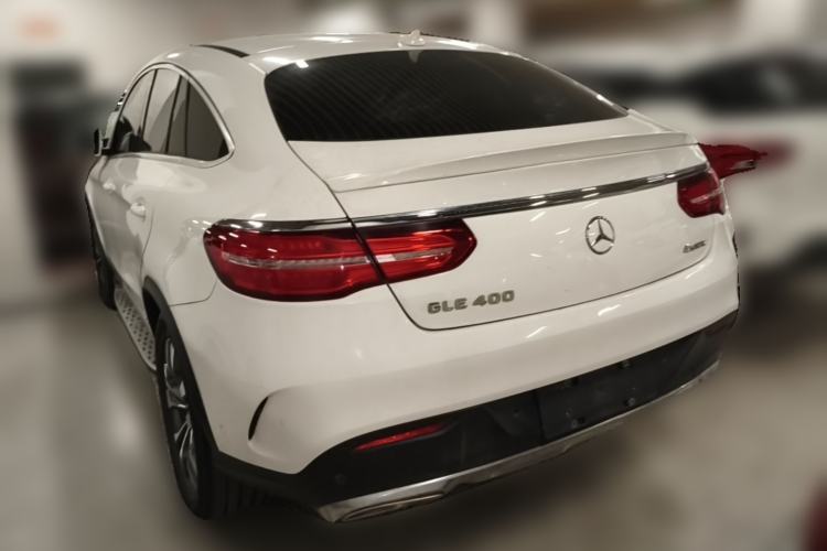 Used Mercedes-Benz GLE Coupe 2015 GLE 400 4MATIC Coupe SUV Rear Left 45 Deg