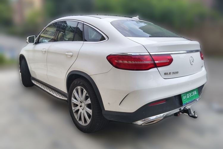 Used Mercedes-Benz GLE Coupe 2015 GLE 320 4MATIC Coupe SUV Rear Left 45 Deg