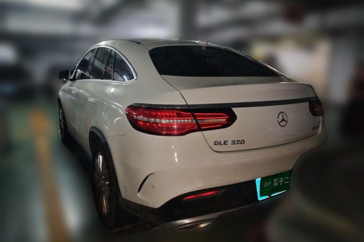 Used Mercedes-Benz GLE Coupe 2015 GLE 320 4MATIC Coupe SUV Rear Left 45 Deg