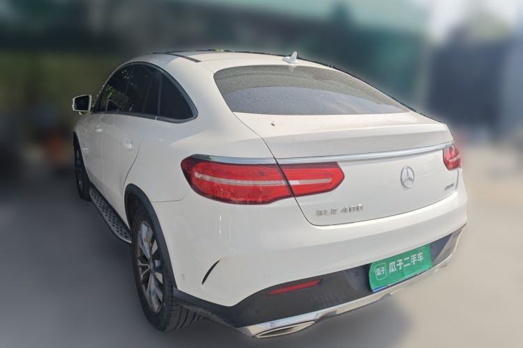 Used Mercedes-Benz GLE Coupe 2015 GLE 400 4MATIC Coupe SUV Rear Left 45 Deg