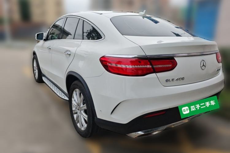 Used Mercedes-Benz GLE Coupe 2015 GLE 320 4MATIC Coupe SUV Rear Left 45 Deg