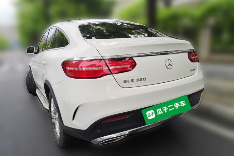 Used Mercedes-Benz GLE Coupe 2015 GLE 320 4MATIC Coupe SUV Rear Left 45 Deg