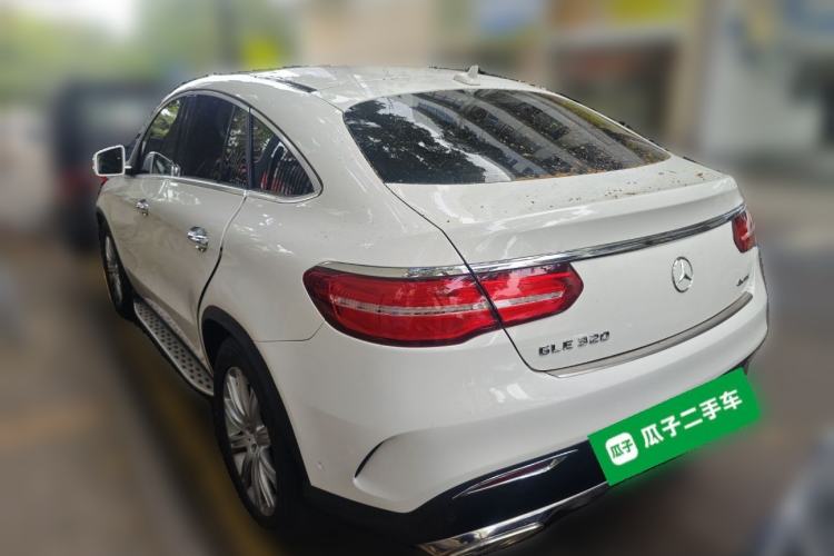 Used Mercedes-Benz GLE Coupe 2015 GLE 320 4MATIC Coupe SUV Rear Left 45 Deg