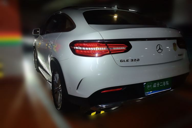 Used Mercedes-Benz GLE Coupe 2015 GLE 320 4MATIC Coupe SUV Rear Left 45 Deg