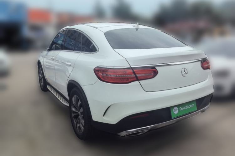 Used Mercedes-Benz GLE Coupe 2015 GLE 400 4MATIC Coupe SUV Rear Left 45 Deg
