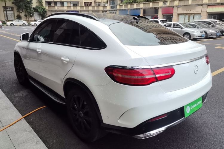 Used Mercedes-Benz GLE Coupe 2015 GLE 320 4MATIC Coupe SUV Rear Left 45 Deg