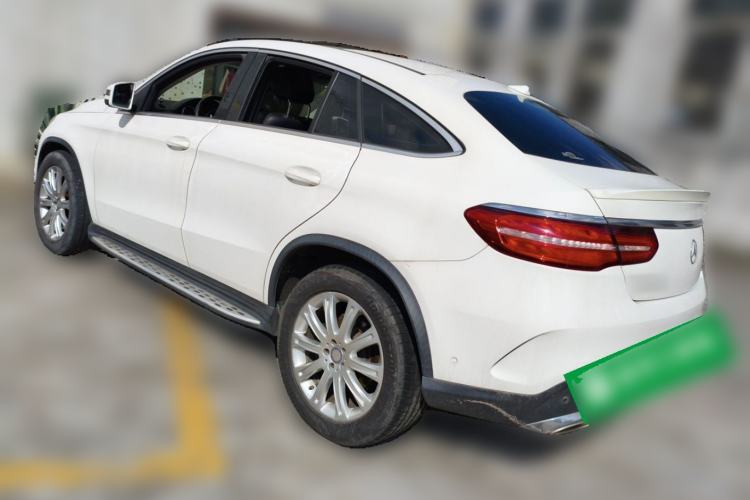 Used Mercedes-Benz GLE Coupe 2015 GLE 320 4MATIC Coupe SUV Rear Left 45 Deg