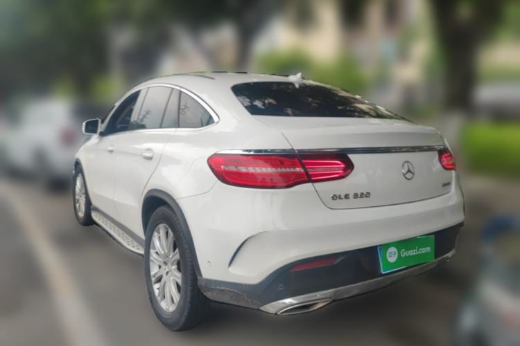 Used Mercedes-Benz GLE Coupe 2015 GLE 320 4MATIC Coupe SUV Rear Left 45 Deg