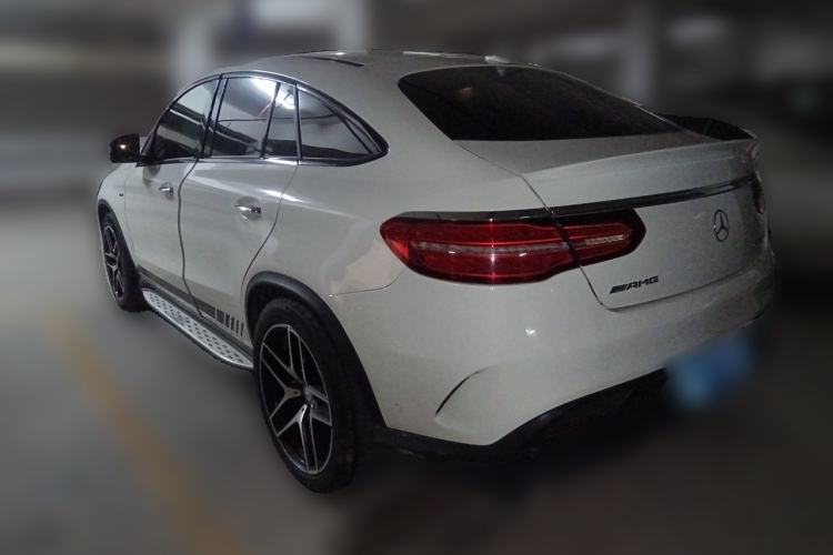 Used Mercedes-Benz GLE Coupe 2015 GLE 450 AMG 4MATIC Coupe SUV Rear Left 45 Deg