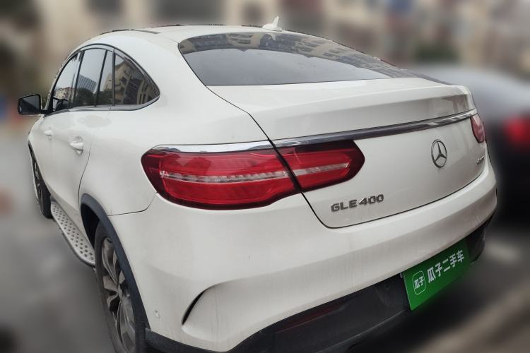 Used Mercedes-Benz GLE Coupe 2015 GLE 400 4MATIC Coupe SUV Rear Left 45 Deg