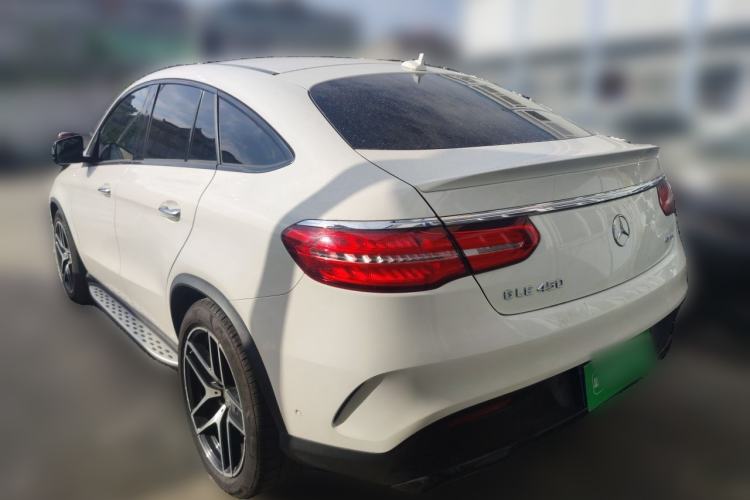 Used Mercedes-Benz GLE Coupe 2015 GLE 450 AMG 4MATIC Coupe SUV Rear Left 45 Deg