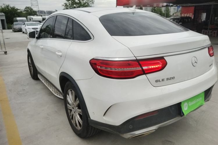 Used Mercedes-Benz GLE Coupe 2015 GLE 320 4MATIC Coupe SUV Rear Left 45 Deg