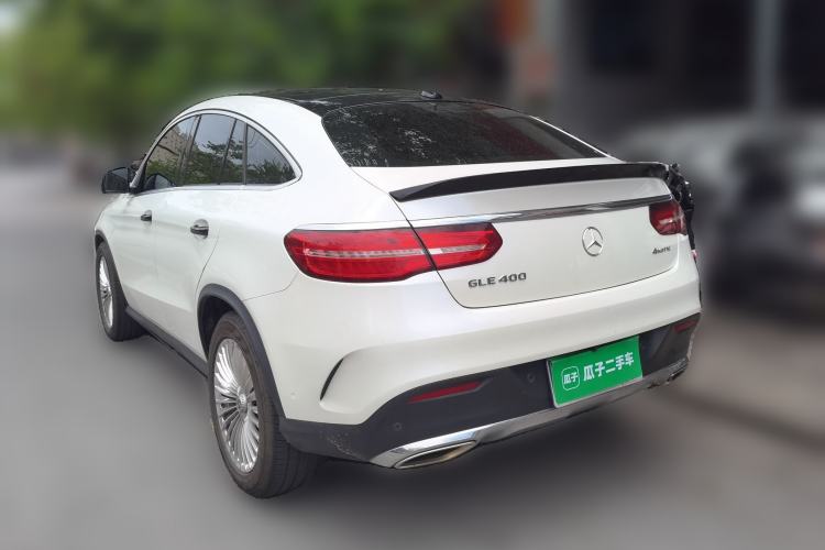 Used Mercedes-Benz GLE Coupe 2015 GLE 320 4MATIC Coupe SUV Rear Left 45 Deg