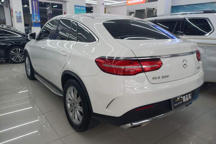 Used Mercedes-Benz GLE Coupe 2015 GLE 320 4MATIC Coupe SUV Rear Left 45 Deg