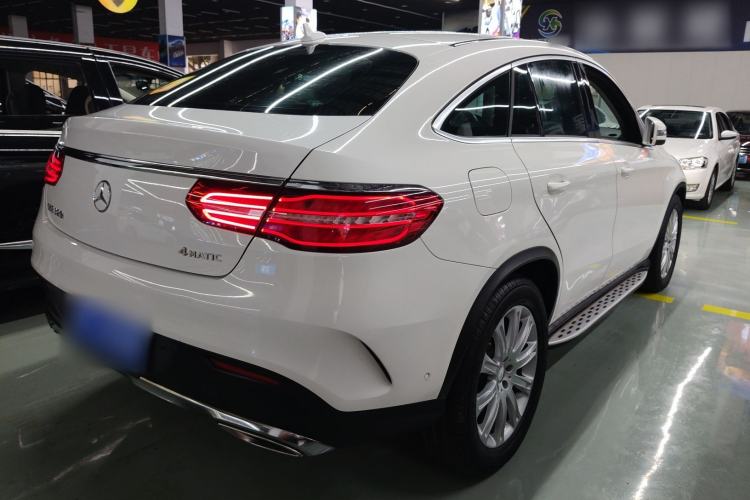 Used Mercedes-Benz GLE Coupe 2015 GLE 320 4MATIC Coupe SUV Rear Right 45 Deg