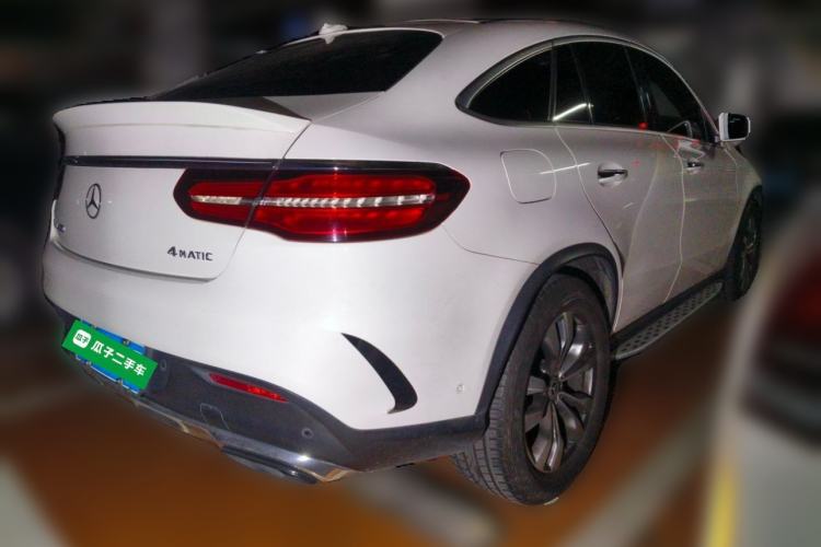 Used Mercedes-Benz GLE Coupe 2015 GLE 400 4MATIC Coupe SUV Rear Right 45 Deg