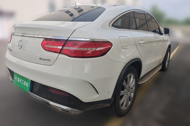 Used Mercedes-Benz GLE Coupe 2015 GLE 320 4MATIC Coupe SUV Rear Right 45 Deg