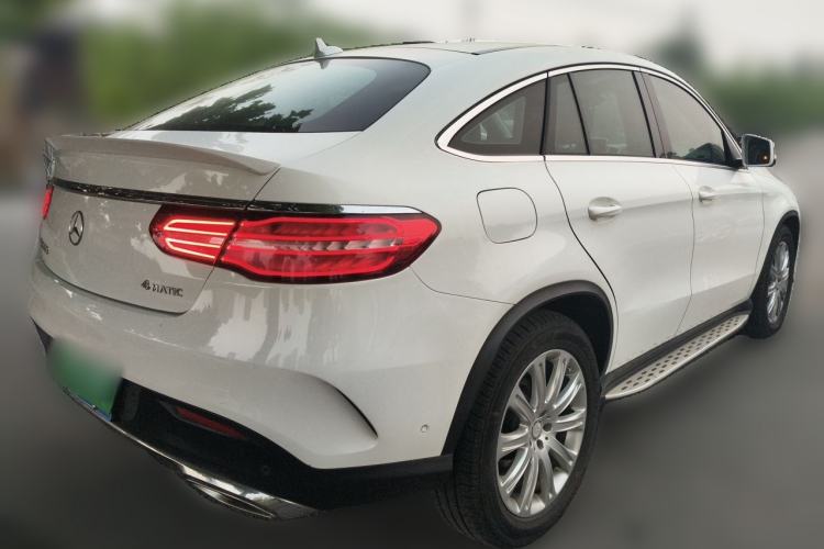 Used Mercedes-Benz GLE Coupe 2015 GLE 320 4MATIC Coupe SUV Rear Right 45 Deg