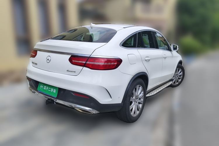 Used Mercedes-Benz GLE Coupe 2015 GLE 320 4MATIC Coupe SUV Rear Right 45 Deg