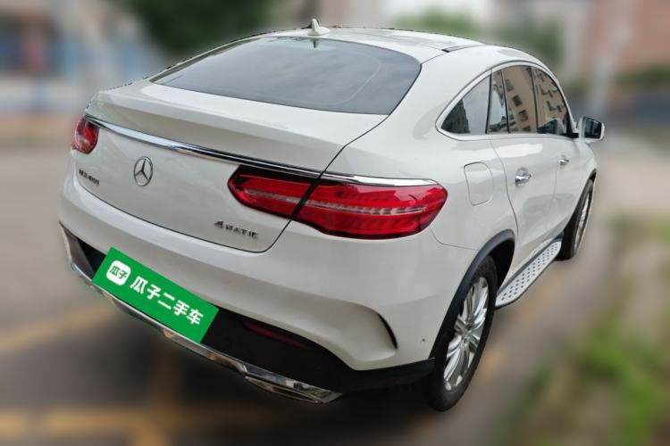 Used Mercedes-Benz GLE Coupe 2015 GLE 320 4MATIC Coupe SUV Rear Right 45 Deg