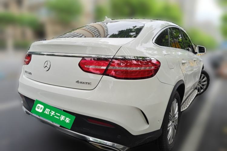 Used Mercedes-Benz GLE Coupe 2015 GLE 320 4MATIC Coupe SUV Rear Right 45 Deg