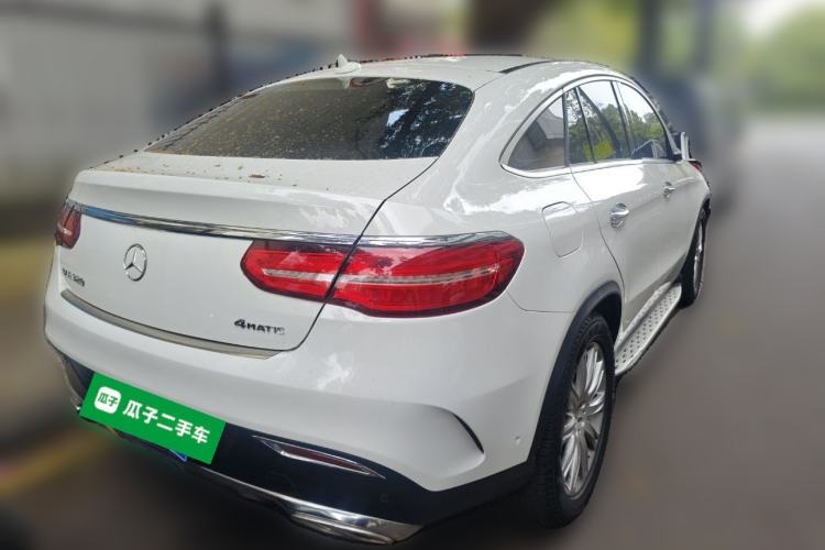 Used Mercedes-Benz GLE Coupe 2015 GLE 320 4MATIC Coupe SUV Rear Right 45 Deg