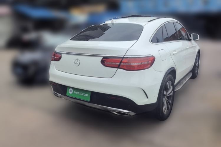 Used Mercedes-Benz GLE Coupe 2015 GLE 400 4MATIC Coupe SUV Rear Right 45 Deg