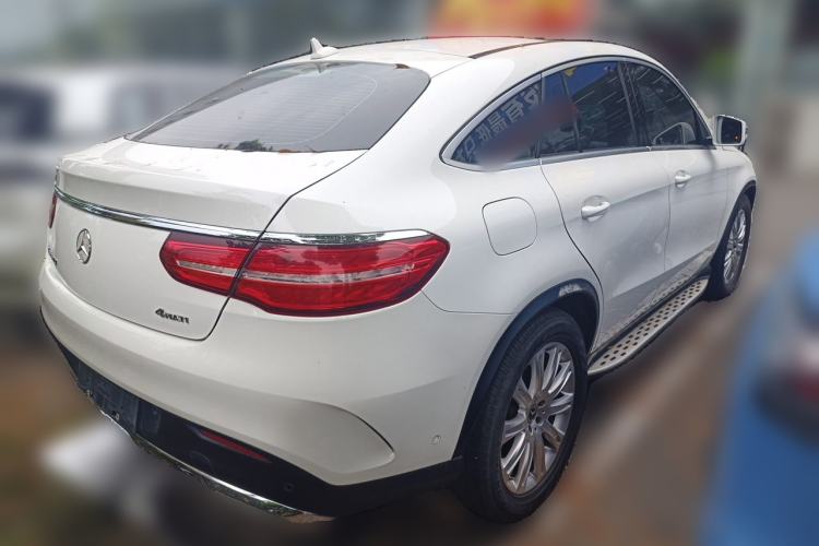 Used Mercedes-Benz GLE Coupe 2015 GLE 320 4MATIC Coupe SUV Rear Right 45 Deg