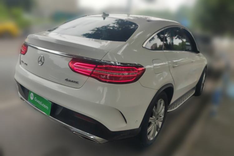 Used Mercedes-Benz GLE Coupe 2015 GLE 320 4MATIC Coupe SUV Rear Right 45 Deg
